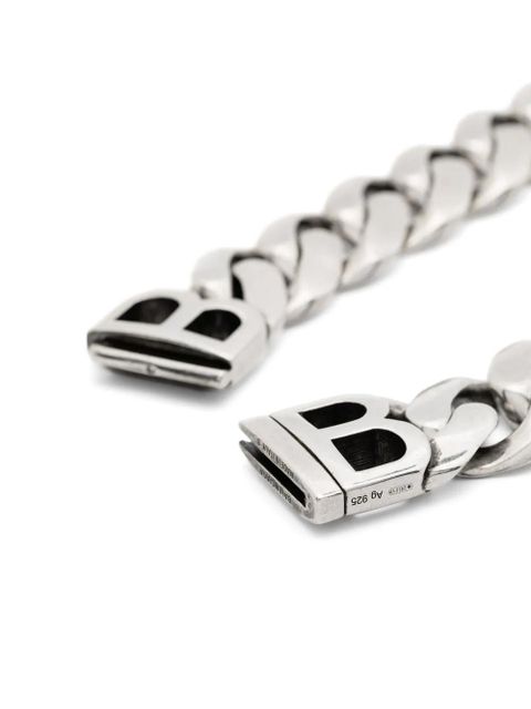 Balenciaga Pitbull chain necklace - Silver