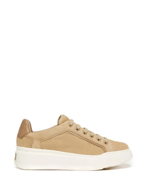 Max Mara platform lace-up sneakers - Neutrals - zdjęcie produktu nr 1