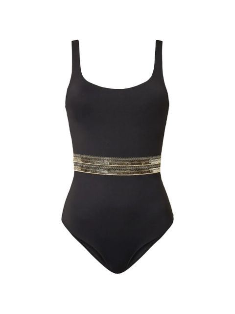 TWINSET sequin-embroidered swimsuit - Black - zdjęcie produktu nr 1