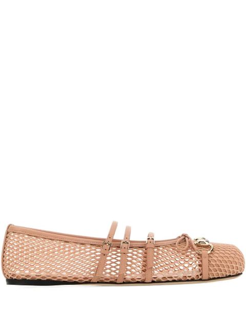 Gucci perforated ballerinas - Neutrals - zdjęcie produktu nr 1