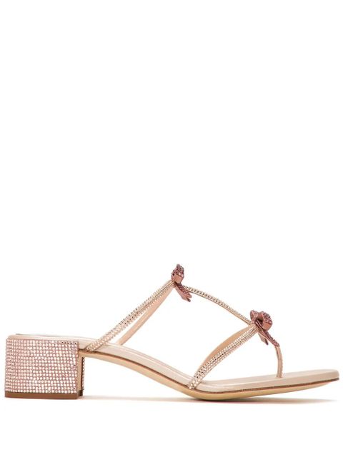 René Caovilla 40mm Caterina sandals - Pink - zdjęcie produktu nr 1
