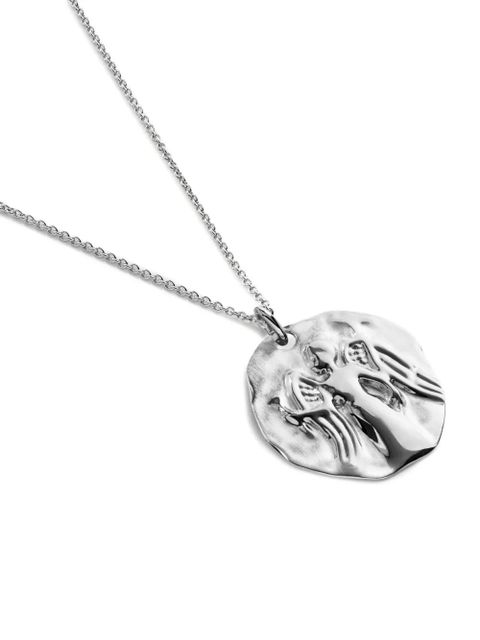 Monica Vinader Virgo Zodiac necklace - Silver