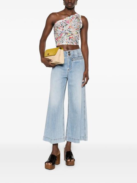 Missoni one-shoulder top - White