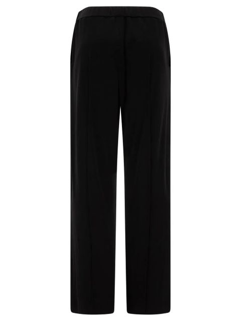 Jil Sander elasticated-waist wide-leg trousers - Black - zdjęcie produktu nr 2