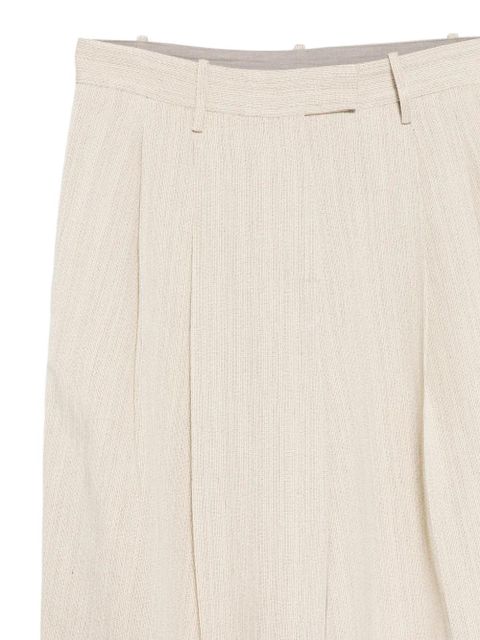 Alysi pleated trousers - Neutrals