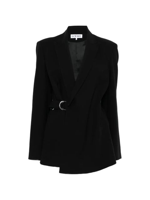 LOEWE buckled wool blazer - Black - zdjęcie produktu nr 1