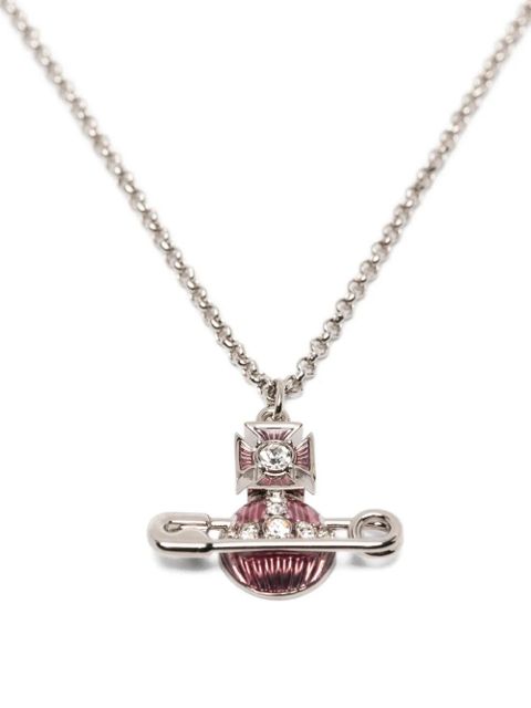 Vivienne Westwood Orb-pendant necklace - Silver