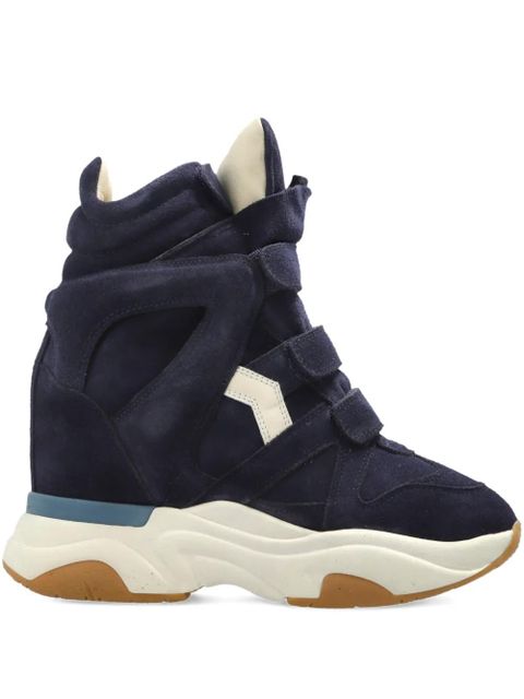 ISABEL MARANT Balskee touch-strap sneakers - Blue - zdjęcie produktu nr 1