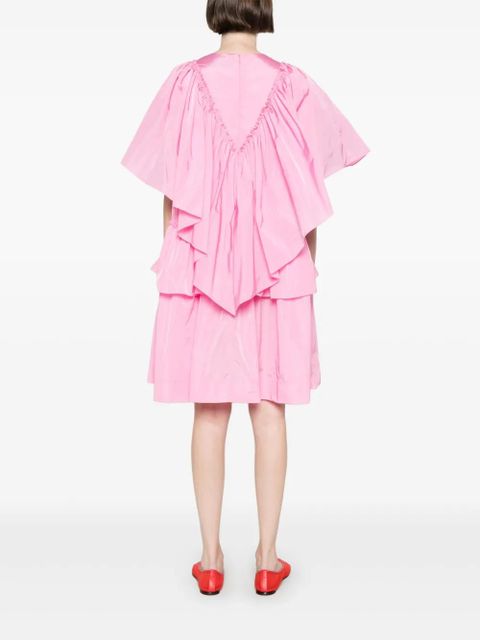 Simone Rocha ruffle-detailed mini dress - Pink - zdjęcie produktu nr 2