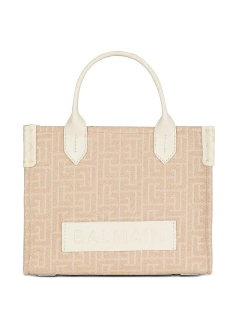 Balmain small B-Army tote bag - Neutrals - zdjęcie produktu nr 1