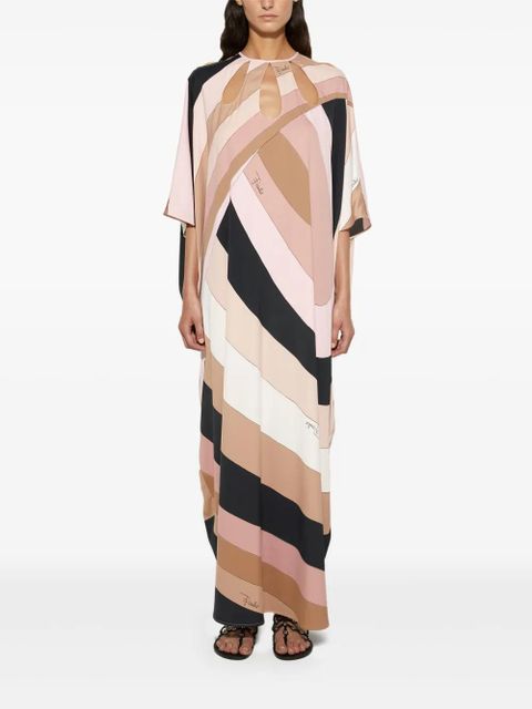 PUCCI Iride-print dress - Black