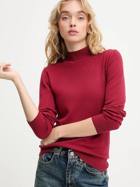 Answear.LAB sweter z kaszmirem damski kolor czerwony - zdjęcie produktu nr 1