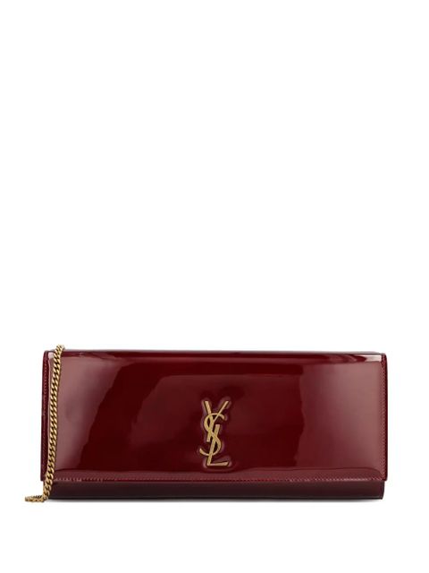 Saint Laurent Kate leather clutch bag - Red - zdjęcie produktu nr 1