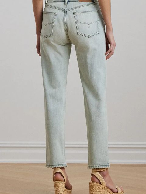 Lauren Ralph Lauren jeansy damskie high waist 200963849