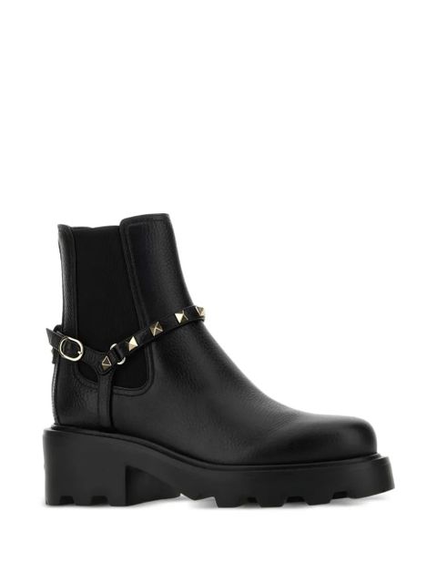 Valentino Garavani embellished ankle boots - Black - zdjęcie produktu nr 2