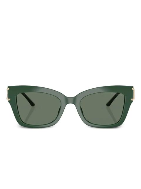 Michael Kors logo-plaque sunglasses - Green - zdjęcie produktu nr 1
