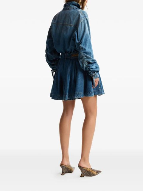 Essentiel Antwerp pleated shorts - Blue