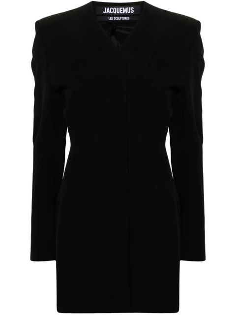 Jacquemus La Robe Cubo blazer minidress - Black - zdjęcie produktu nr 1