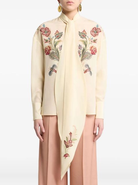 ETRO floral-print blouse - Neutrals