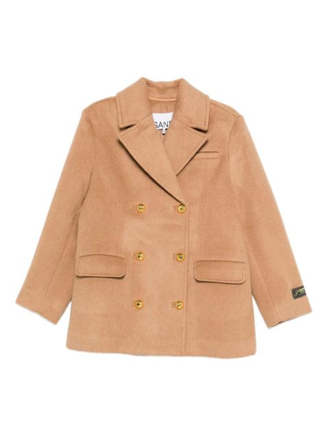 GANNI double-breasted jacket - Neutrals - zdjęcie produktu nr 1