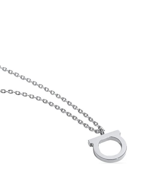 Ferragamo Gancini cable-link necklace - Silver