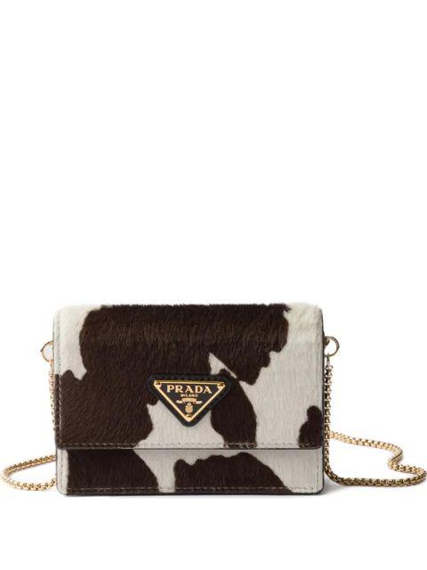 Prada printed shoulder bag - White - zdjęcie produktu nr 1