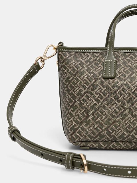 Tommy Hilfiger torebka kolor zielony AW0AW17717