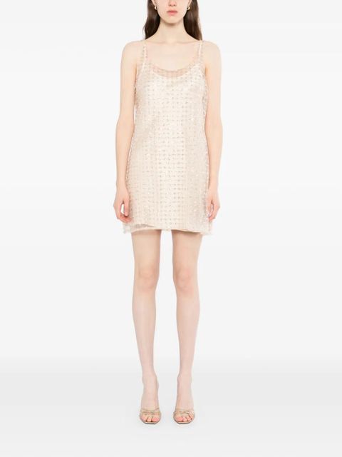 STAUD Aurielle mini dress - Neutrals - zdjęcie produktu nr 2