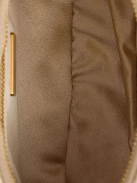 Prada Re-Edition crystal-embellished shoulder bag - Neutrals - zdjęcie produktu nr 2