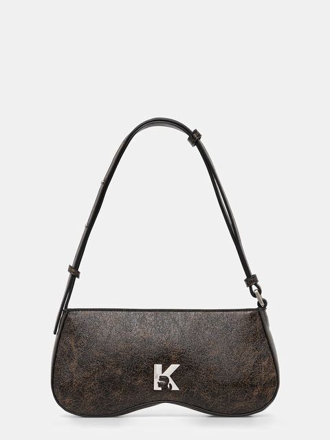 Karl Lagerfeld Jeans torebka kolor brązowy A4W30281 - zdjęcie produktu nr 1