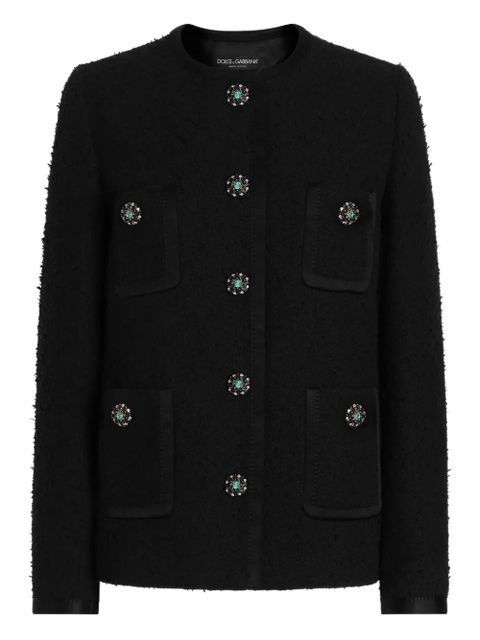 Dolce & Gabbana embellished pocket jacket - Black - zdjęcie produktu nr 1