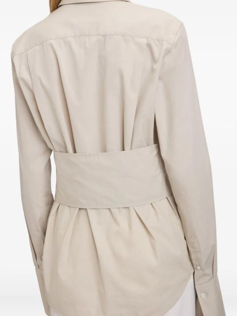 Victoria Beckham button-fastening shirt - Neutrals