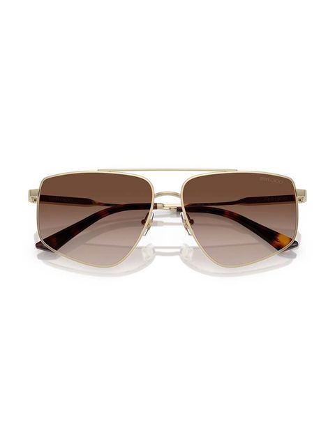 Jimmy Choo okulary przeciwsłoneczne damskie kolor złoty 0JC4011