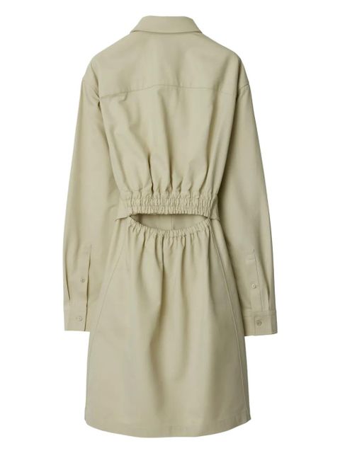Burberry belted cut-out shirt dress - Neutrals - zdjęcie produktu nr 2