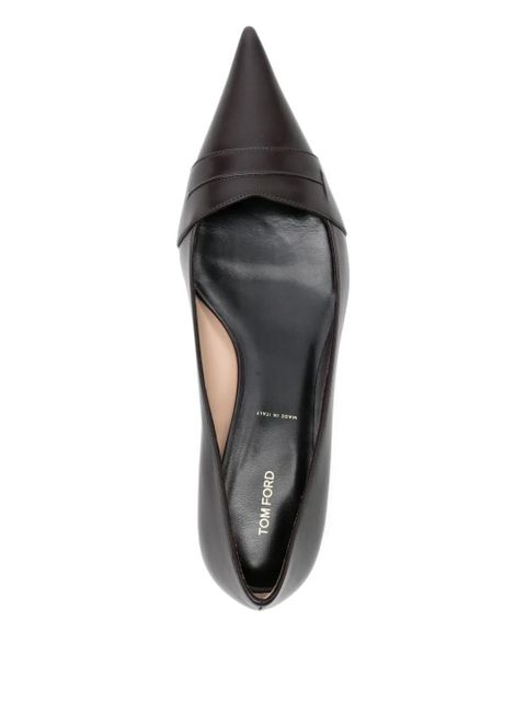 TOM FORD Eva flat pumps - Brown