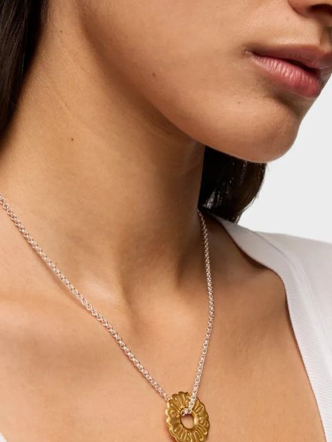 Tous naszyjnik ze srebra pokrytego złotem Miranda 1004214600