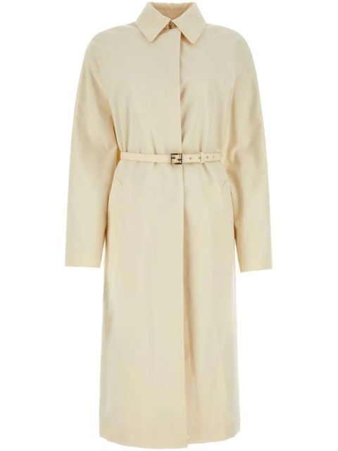 FENDI belted trench coat - Neutrals - zdjęcie produktu nr 1