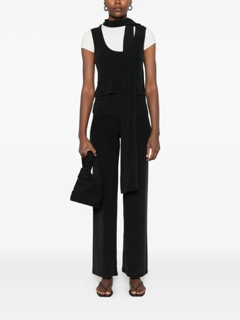 Aya Muse ruched trousers - Blue - zdjęcie produktu nr 2