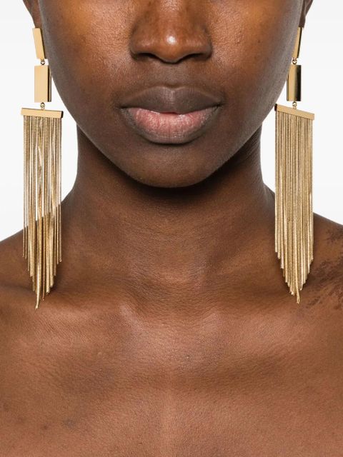 ISABEL MARANT rectangle fringe earrings - Gold - zdjęcie produktu nr 2