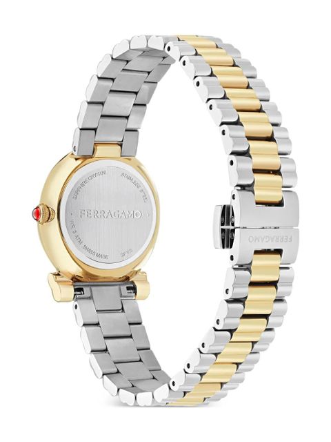 Ferragamo Gancini Twisted 28mm - White - zdjęcie produktu nr 2