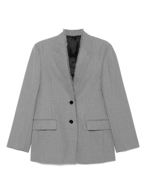 TOTEME wool single-breasted blazer - Grey - zdjęcie produktu nr 1