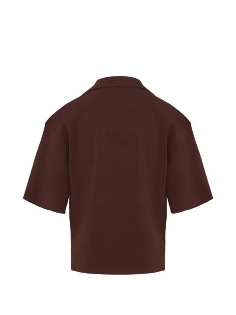 Yves Salomon knitted top - Brown - zdjęcie produktu nr 2