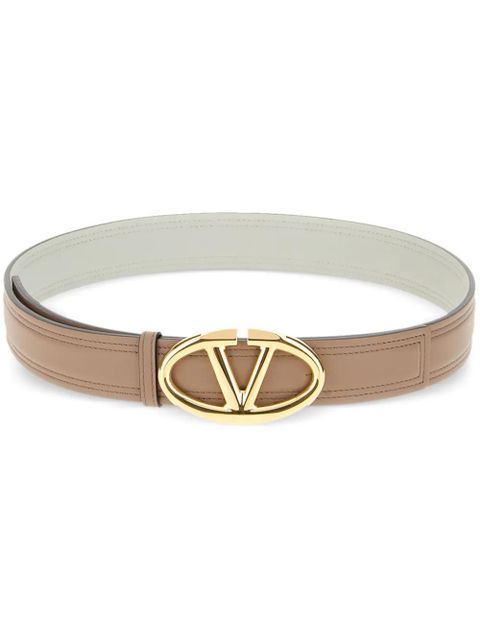 Valentino Garavani VLogo Signature belt - Brown - zdjęcie produktu nr 1