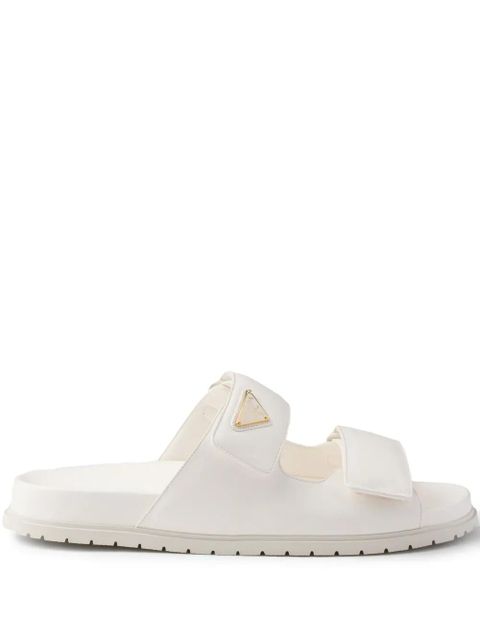 Prada leather slides - White - zdjęcie produktu nr 1