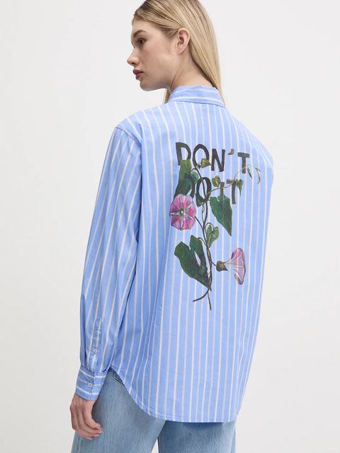 Desigual koszula bawełniana DONT DO IT - zdjęcie produktu nr 1