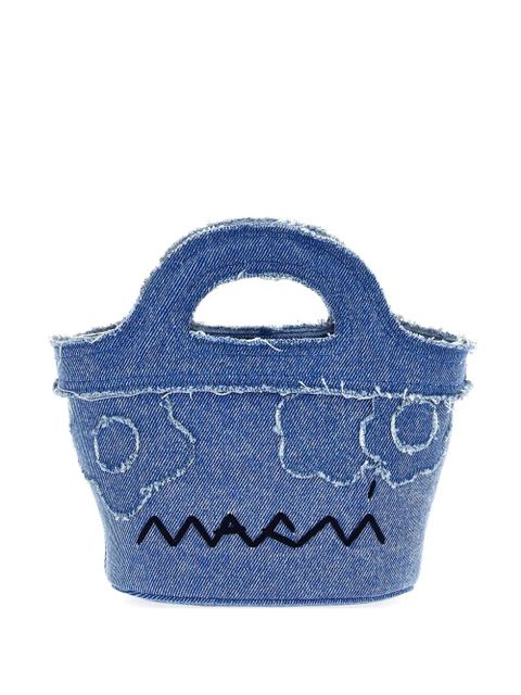Marni mini Tropicalia tote bag - Blue - zdjęcie produktu nr 1