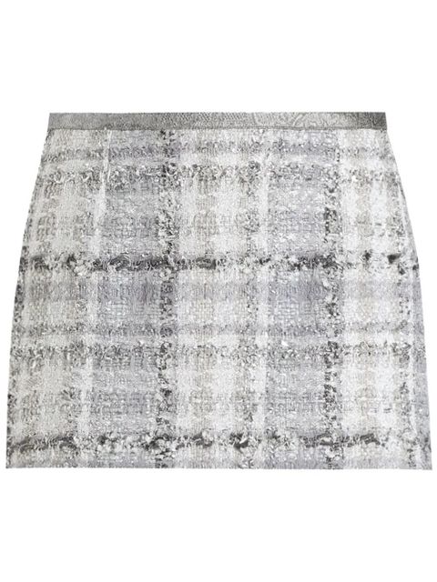 Dolce & Gabbana tweed mini skirt - Grey - zdjęcie produktu nr 1