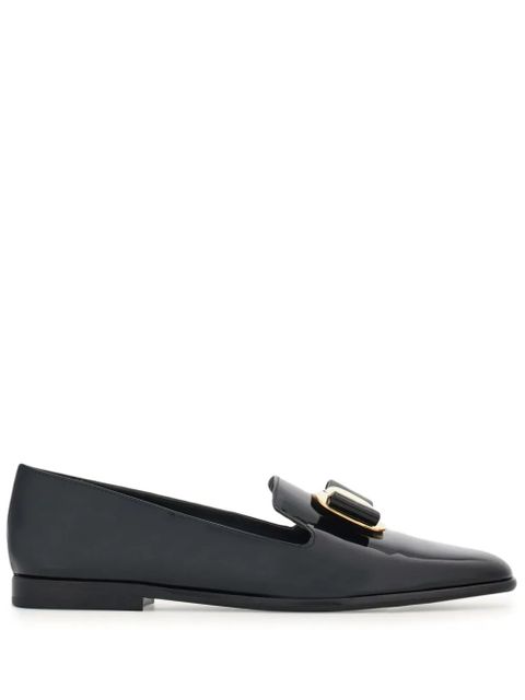 Ferragamo New Vara leather loafers - Black - zdjęcie produktu nr 1