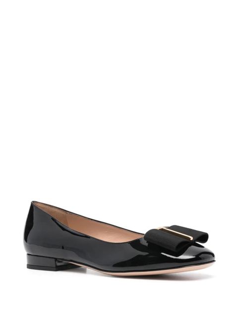 TOM FORD Audrey 20mm patent ballerina shoes - Black - zdjęcie produktu nr 2