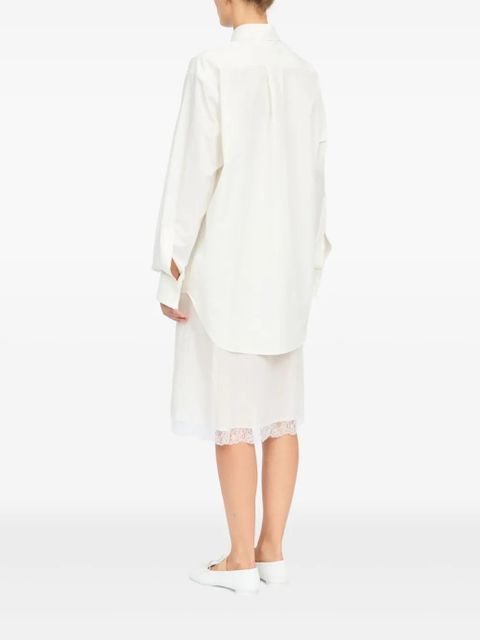 MM6 Maison Margiela midi shirt dress - Neutrals